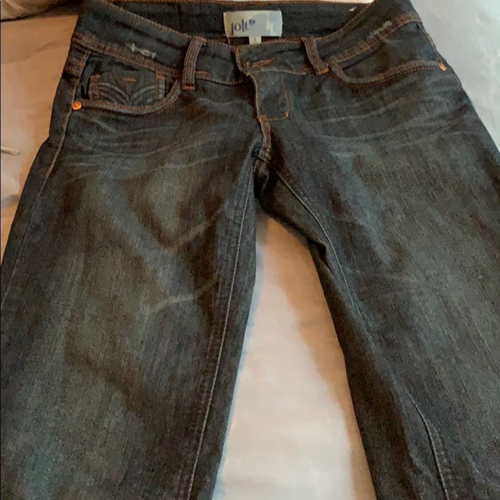 Dark blue super stretchy jolt jeans